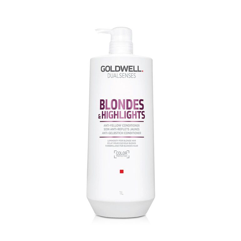 DualSenses Blondes & Highlights 抗黃調色護髮素 (漂染及挑染髮絲適用) 1000ml (補充裝)