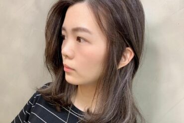 低調灰耳圈染