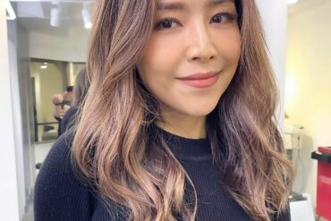 修飾寬面形八字瀏海