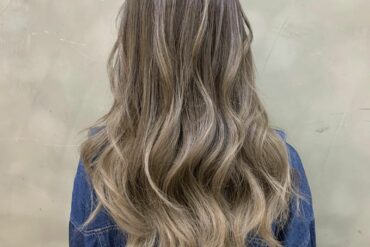 啞灰珍珠大捲波浪