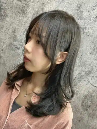 日系空氣瀏海微捲髮