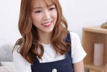 甜蜜可愛自然啡捲髮