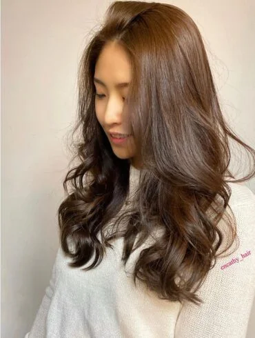 簡樸自然啡波浪捲