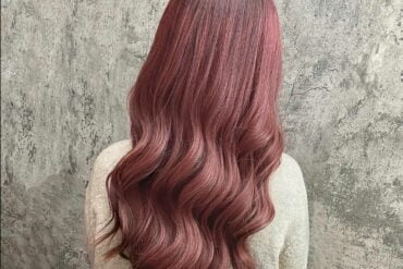 粉系整齊復古燙