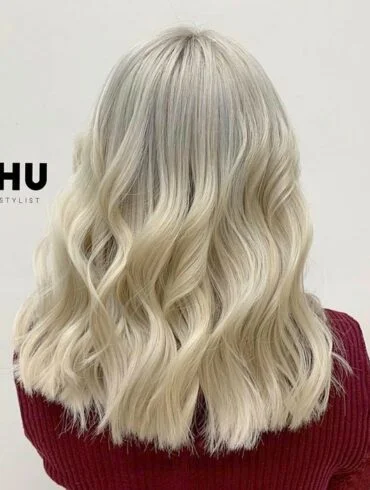 隨性捲x亮澤珠光染